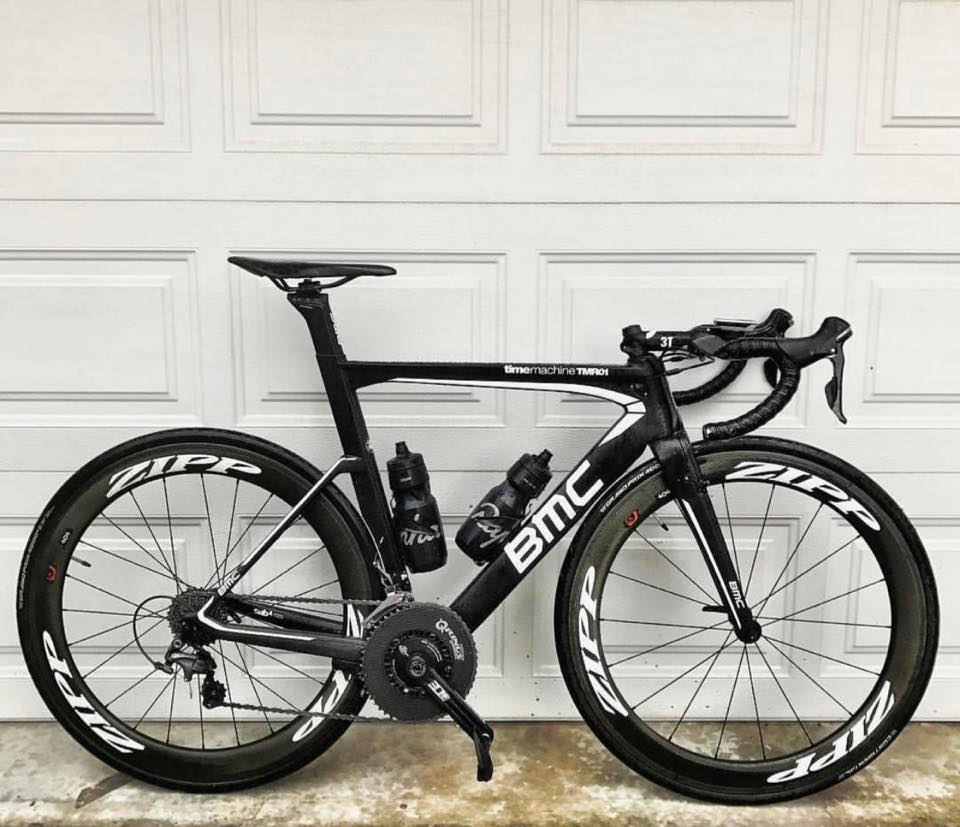 Bmc Tmr01 road bike with Dura-Ace and Zipp 858