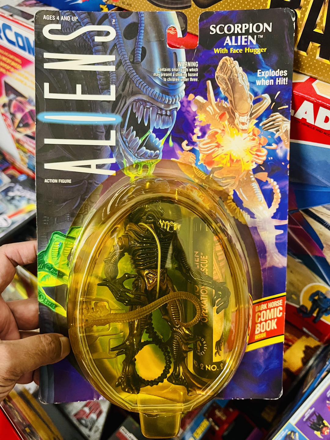Original Xenomorph Hive Warrior Alien figure from 1998