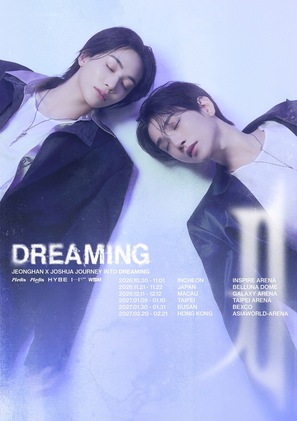 SEVENTEEN's JEONGHAN X JOSHUA announce their massive 6-city global