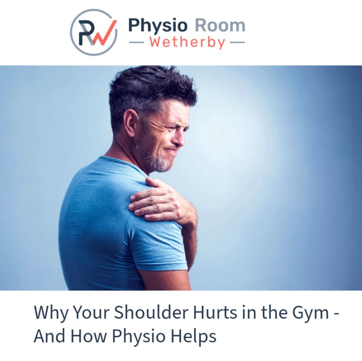 The Physio - Shoulder Pain in the Gym? Here’s what you need to know ...