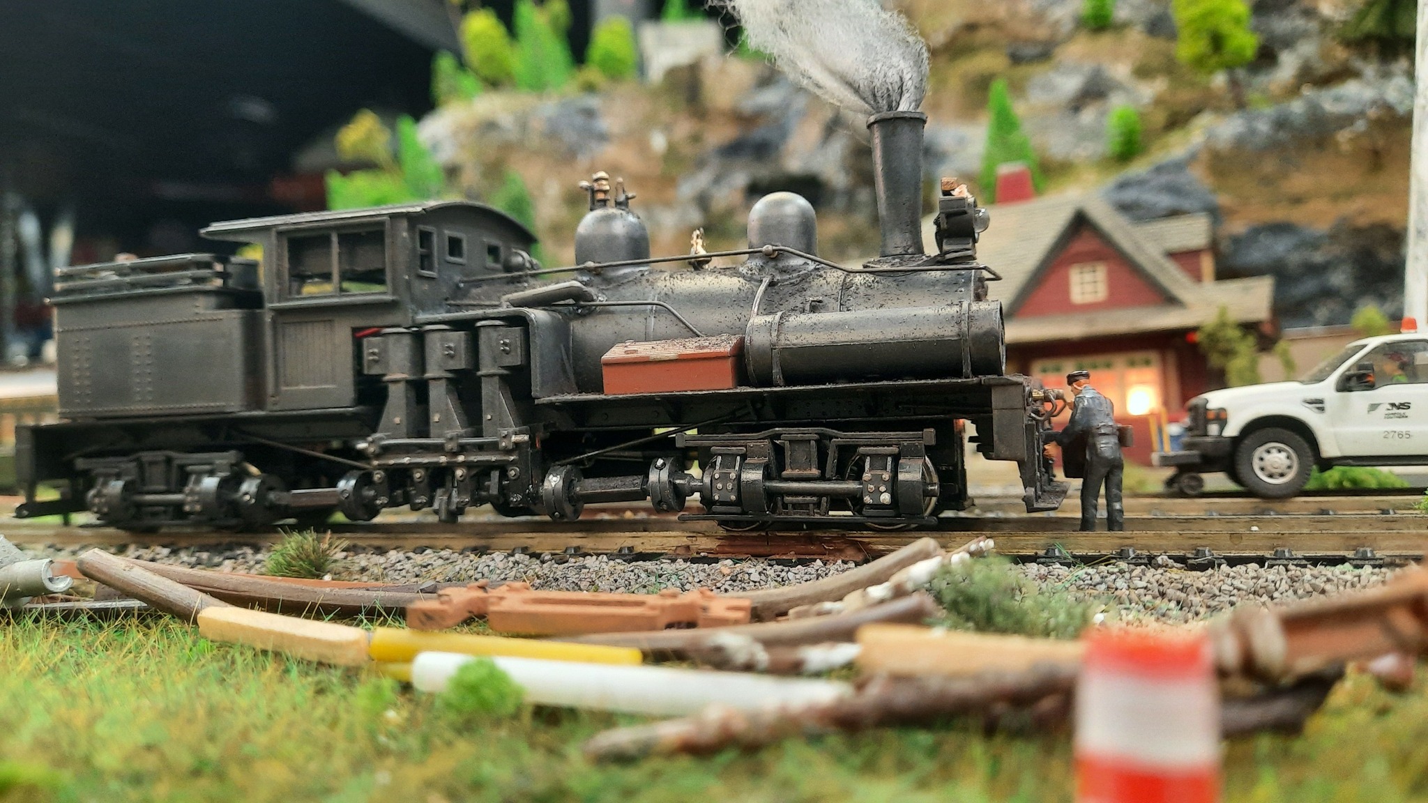 New HO scale 2-truck Shay model release