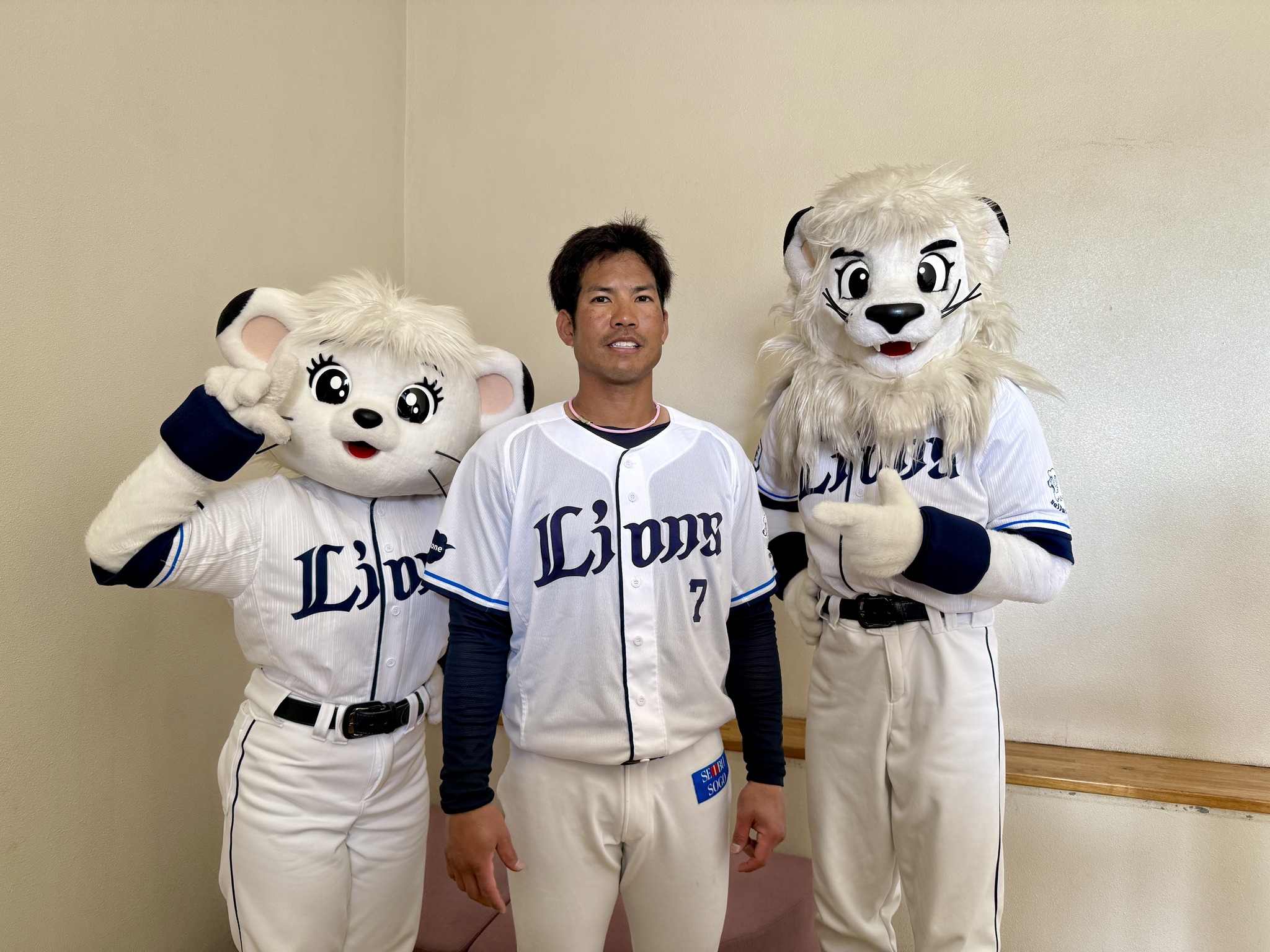 野球 埼玉西武ライオンズ 桑原選手 3点セット