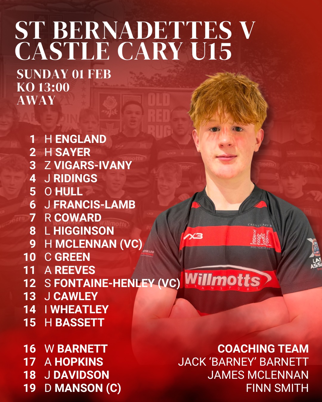 Castle - Our U15s are on the road this Sunday 👊 Castle Cary travel to ...