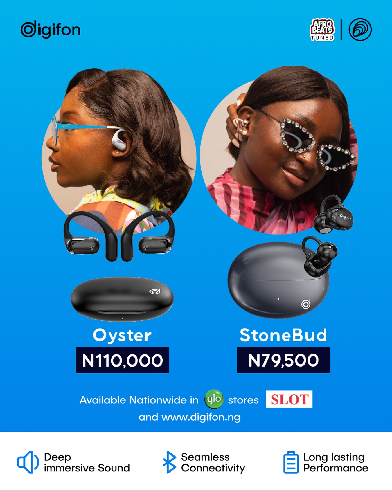 ここ⭐︎ The long awaited digifon Oyster (PremiumWireless Earbuds) and