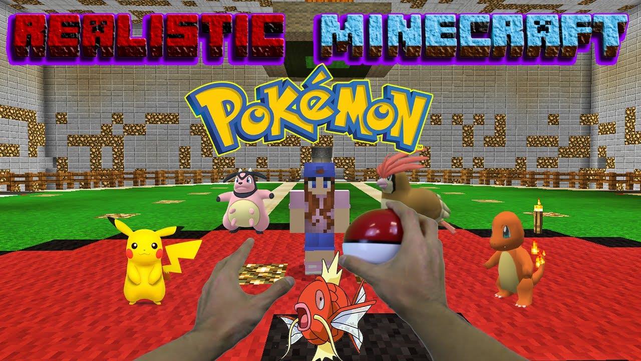 Realistic Gaming Channel - REALISTIC MINECRAFT - STEVE CATCHES MAGIKARP ...
