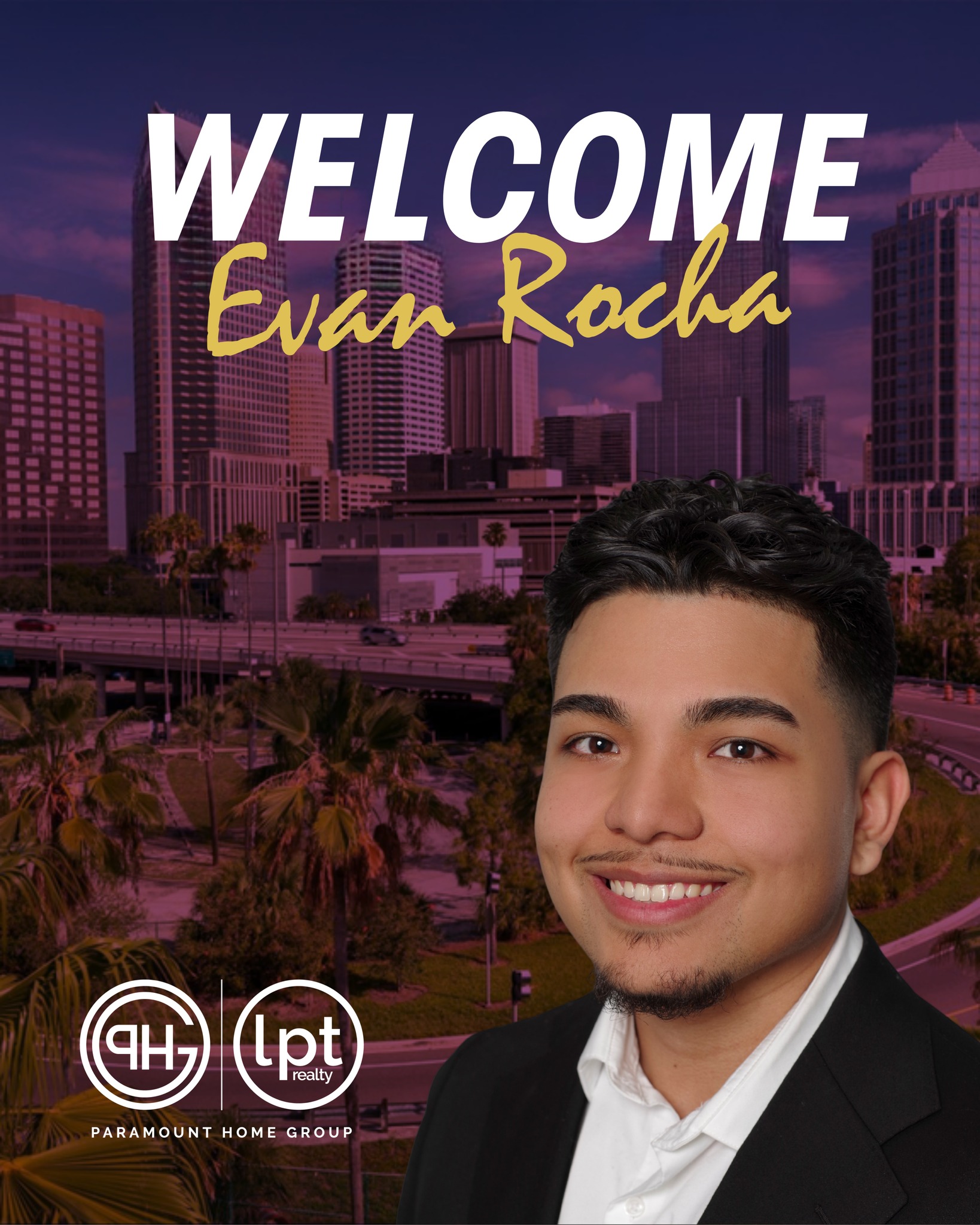 Paramount - Please join us in welcoming Evan to our Tampa team💛💜 A ...