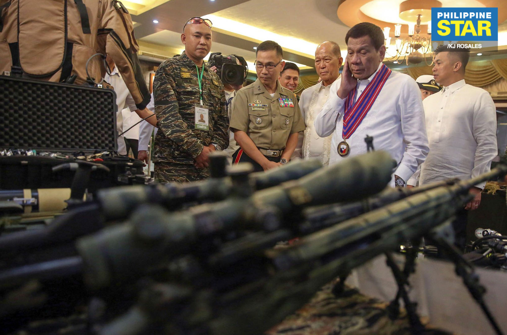 Philippine Star - President Rodrigo Duterte views the...