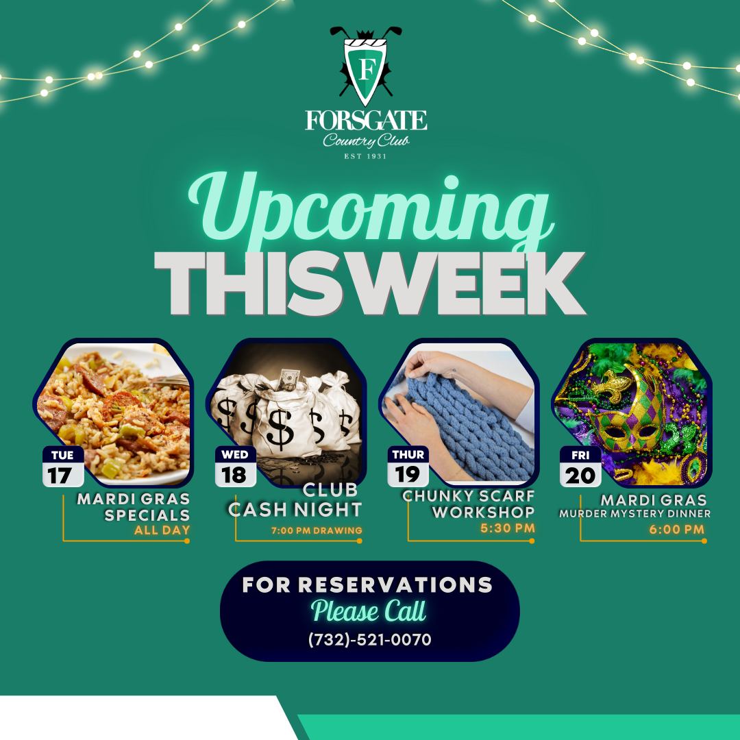 forsgate country club dress code Join us this week at for a lineup of fun, including festive Mardi Gras celebrations, great food & drink specials, and more exciting events for our members! Grab your beads, bring 375 forsgate 25 Whimsical Christmas Trees Size_Queen Color:Electric Royal
