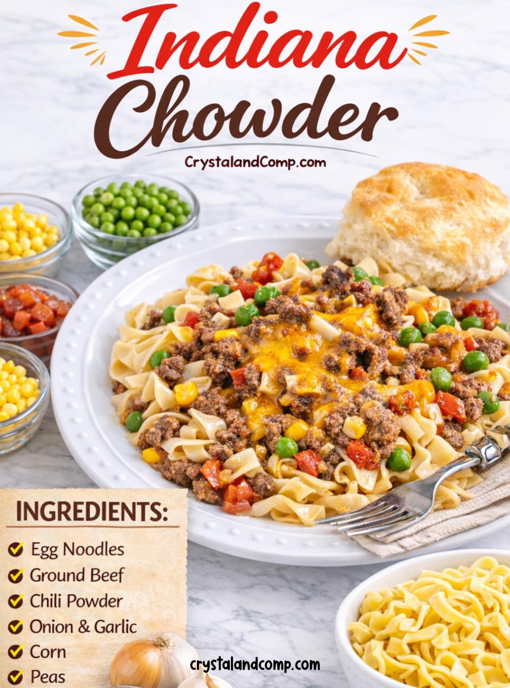 ️ INDIANA CHOWDER RECIPE This is a... - Recipes From Heaven | Facebook