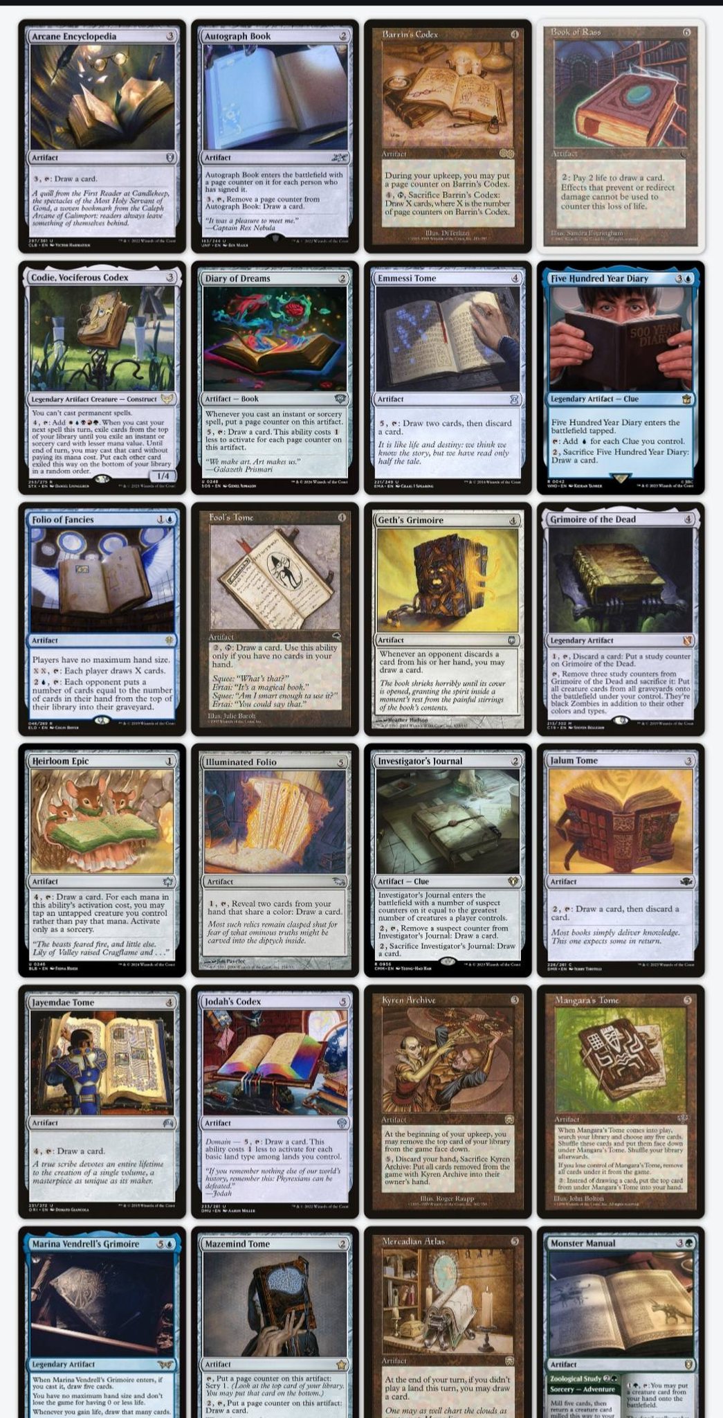 book cards mtg Fantasy North - of Fiends - Spell Book Series I - 100 Textured Matte TCG Card Sleeves - Fits Magic Commander Pokemon and Other Card Games You may cast the copy The Book of Exalted Deeds