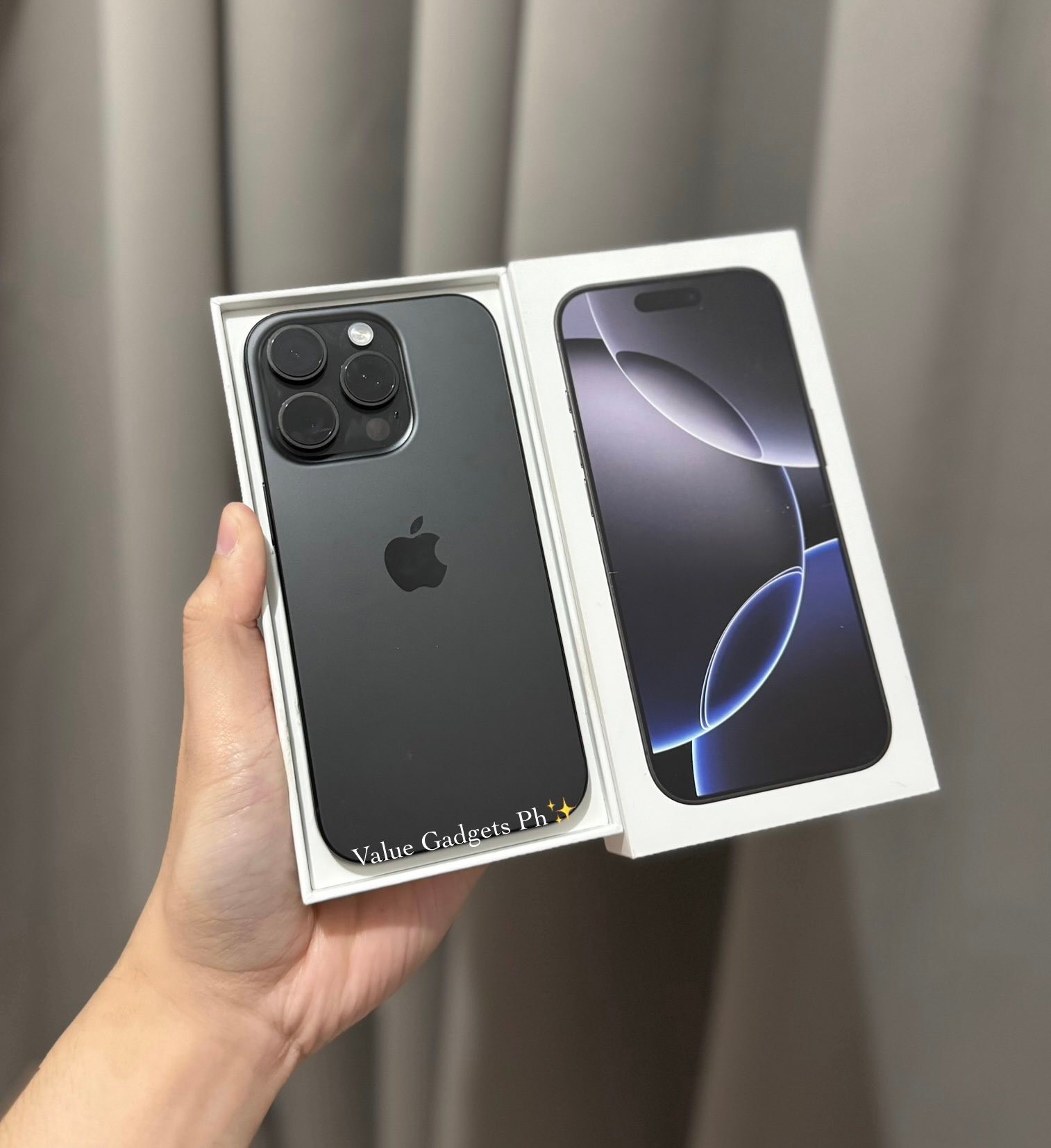 FOR SALE OR FOR SWAP!! ▫️IPHONE 16 “PRO” BLACK TITANIUM 128GB 