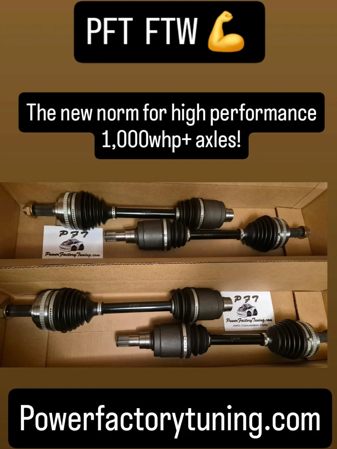 🚨 Get ready to see PFT axles... - Power Factory Tuning | Facebook