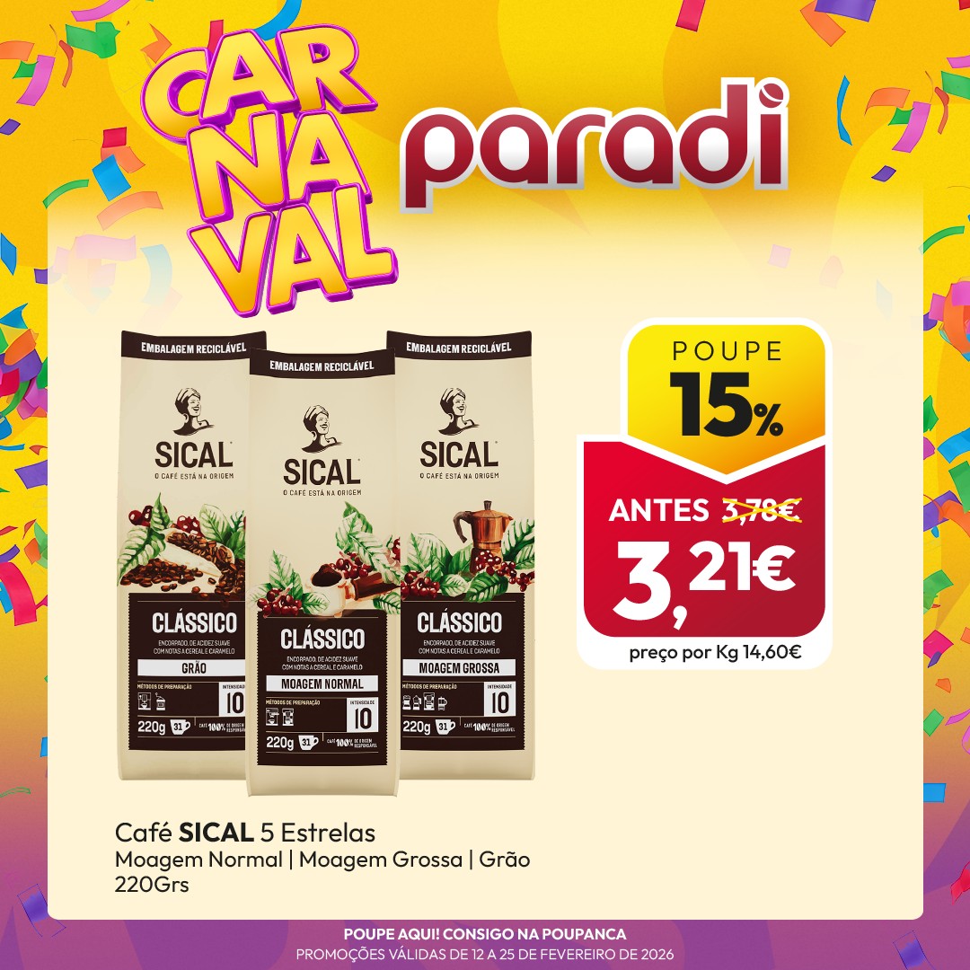 Paradi - ☕ Grão, moagem normal ou grossa – escolha a versão que melhor ...