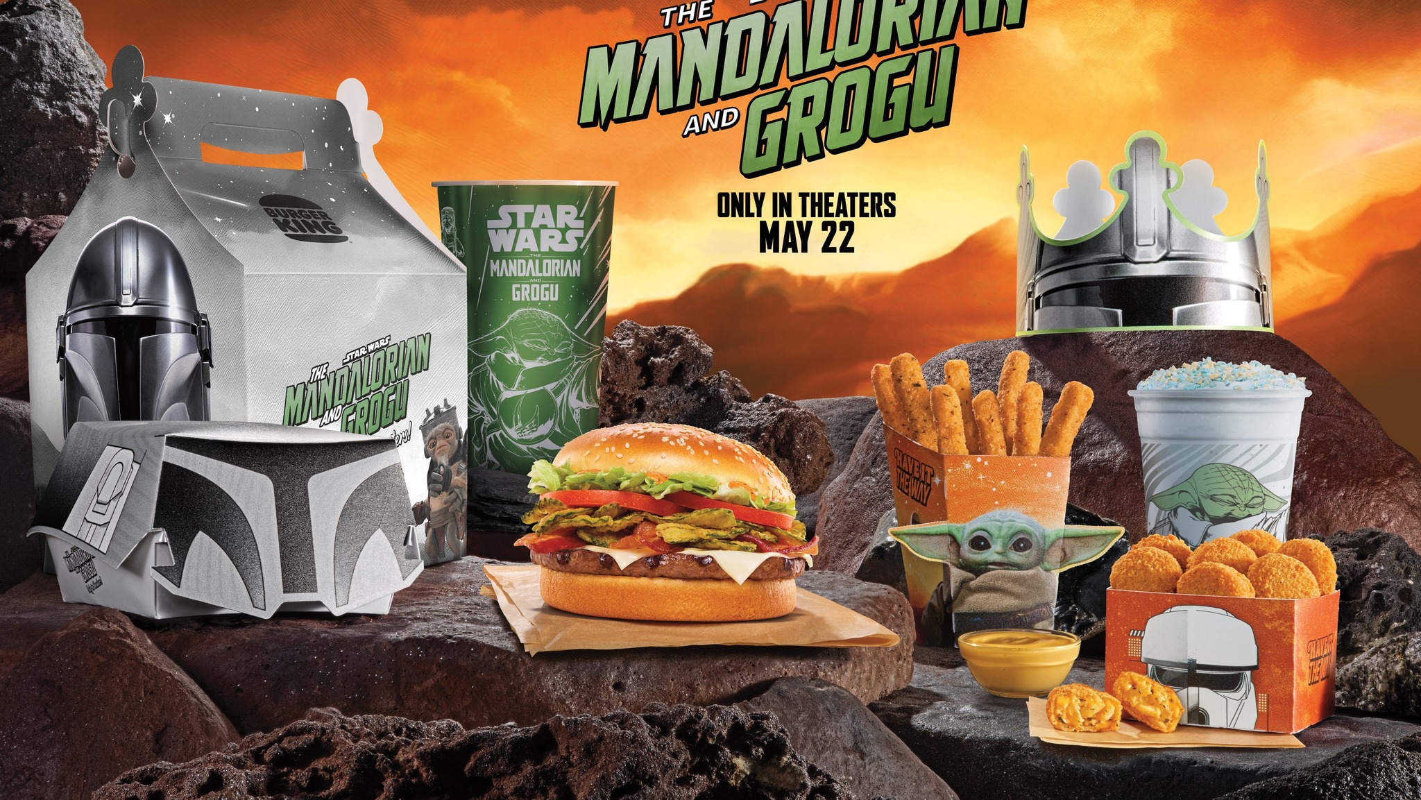 Burger King dropped a new menu to celebrate the release of 