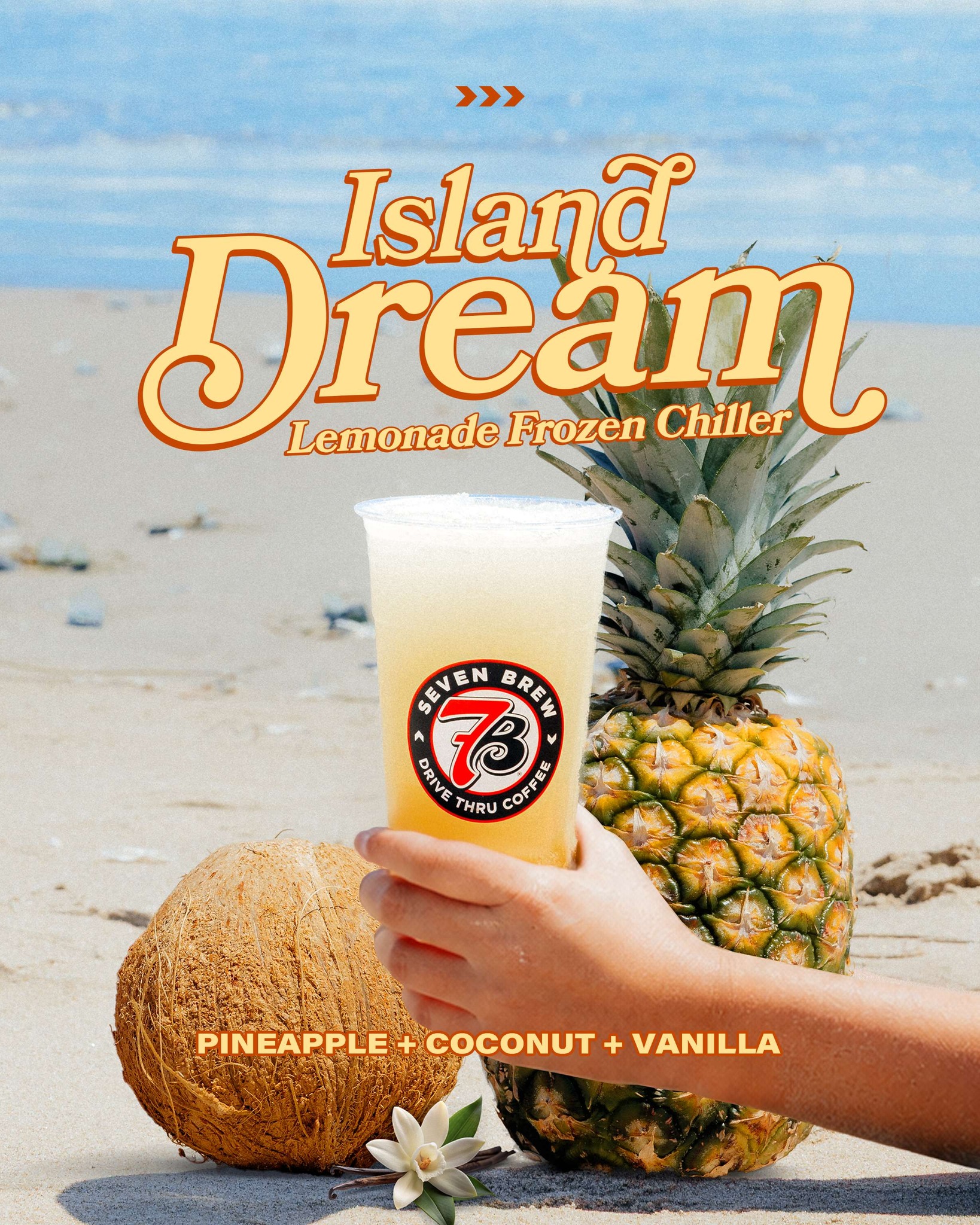 Vacation mode: ON 🏝️ Island Dream Lemonade Frozen Chiller