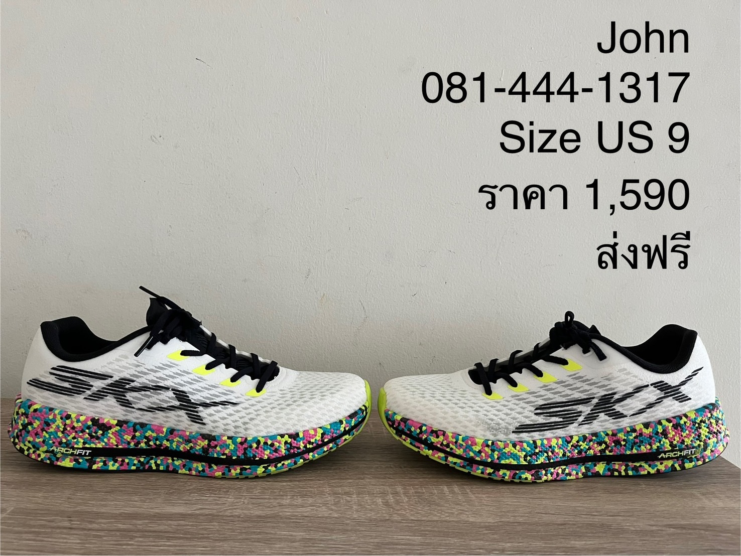 รองเท้าวิ่งมือสองของแท้ | Skechers Go Run Razor5 | Facebook
