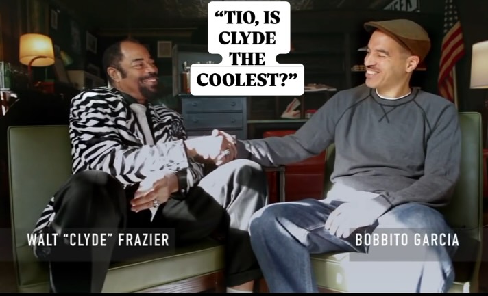 Have you ever met @realwaltclydefrazier? Been honored to interview