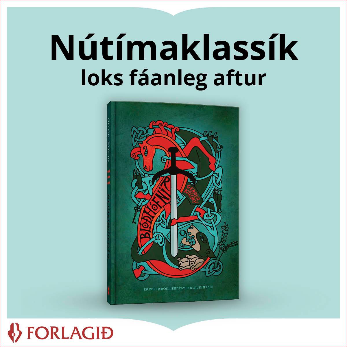 Forlagið - Ljóðabálkurinn Blóðhófnir eftir Gerði Kristnýju hefur lengi ...