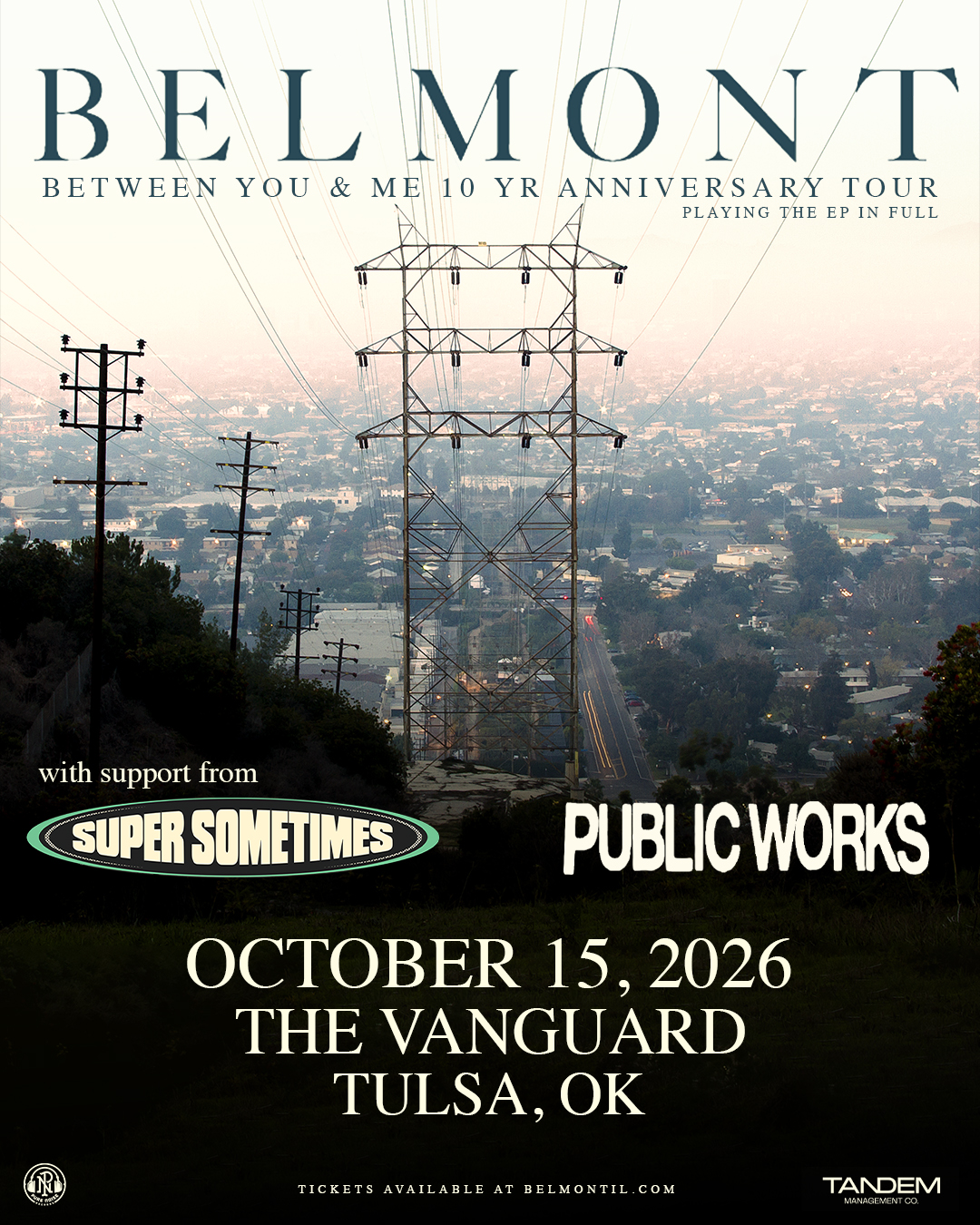 Belmont - Between YOU & ME 10 YR Anniversary support from Super
