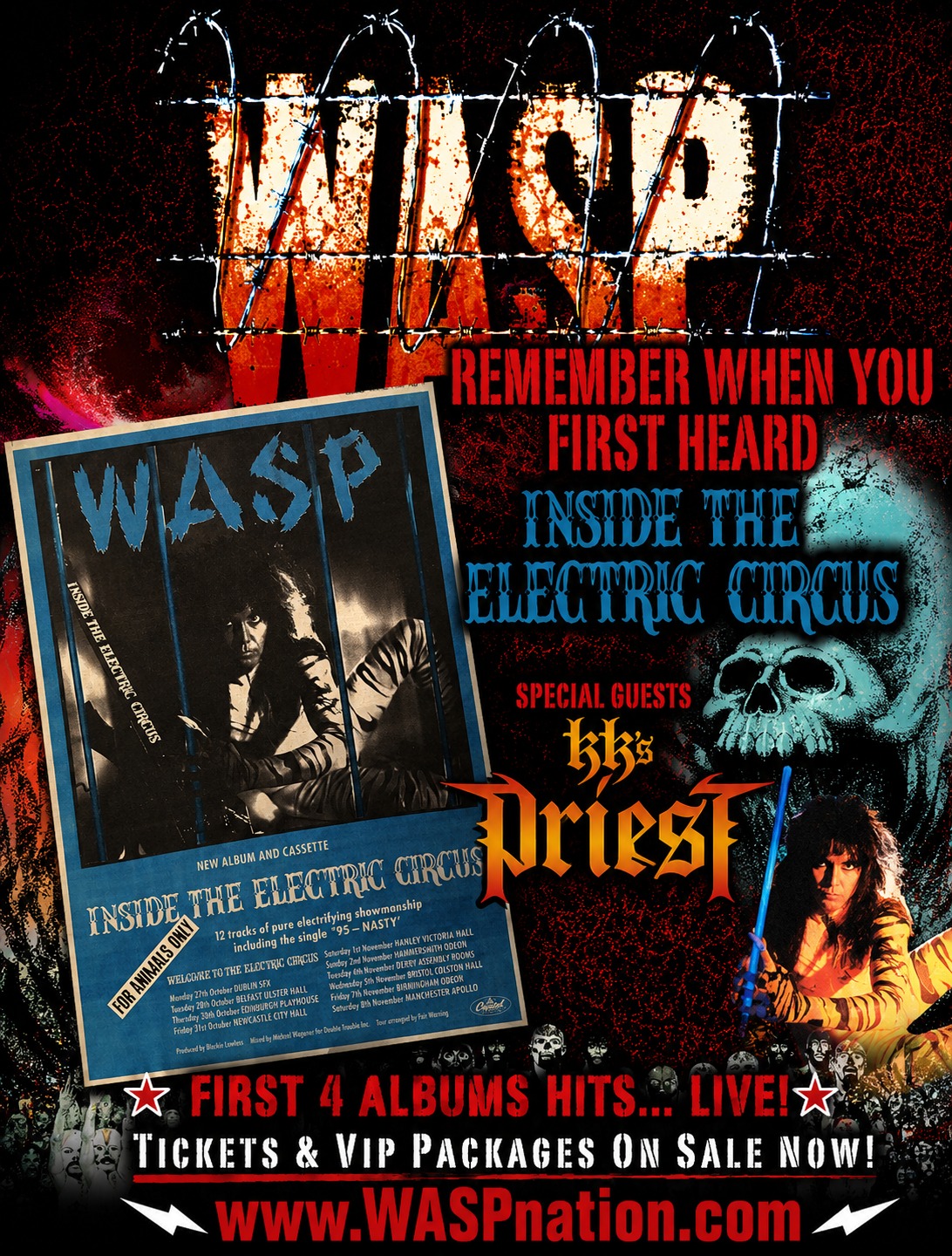 Remember when you first heard W.A.S.P. INSIDE THE ELECTRIC CIRCUS