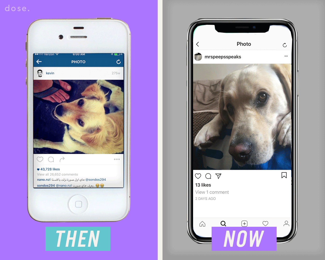 Dose - Happy birthday Instagram! What was your first gram?