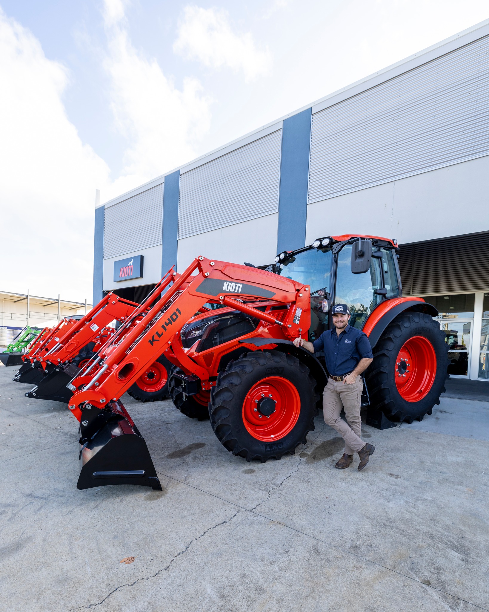 0% finance on Kioti tractors at Farm and Garden Products