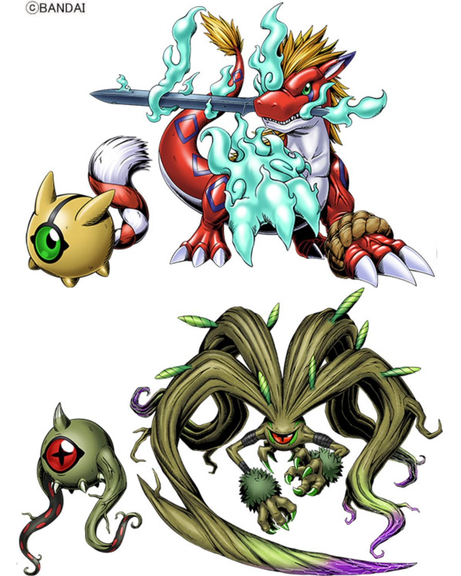 Pendulum Color 6 - SAIYUWARRIORS 7 - TOHOBRAVES #Digimon #pendulum