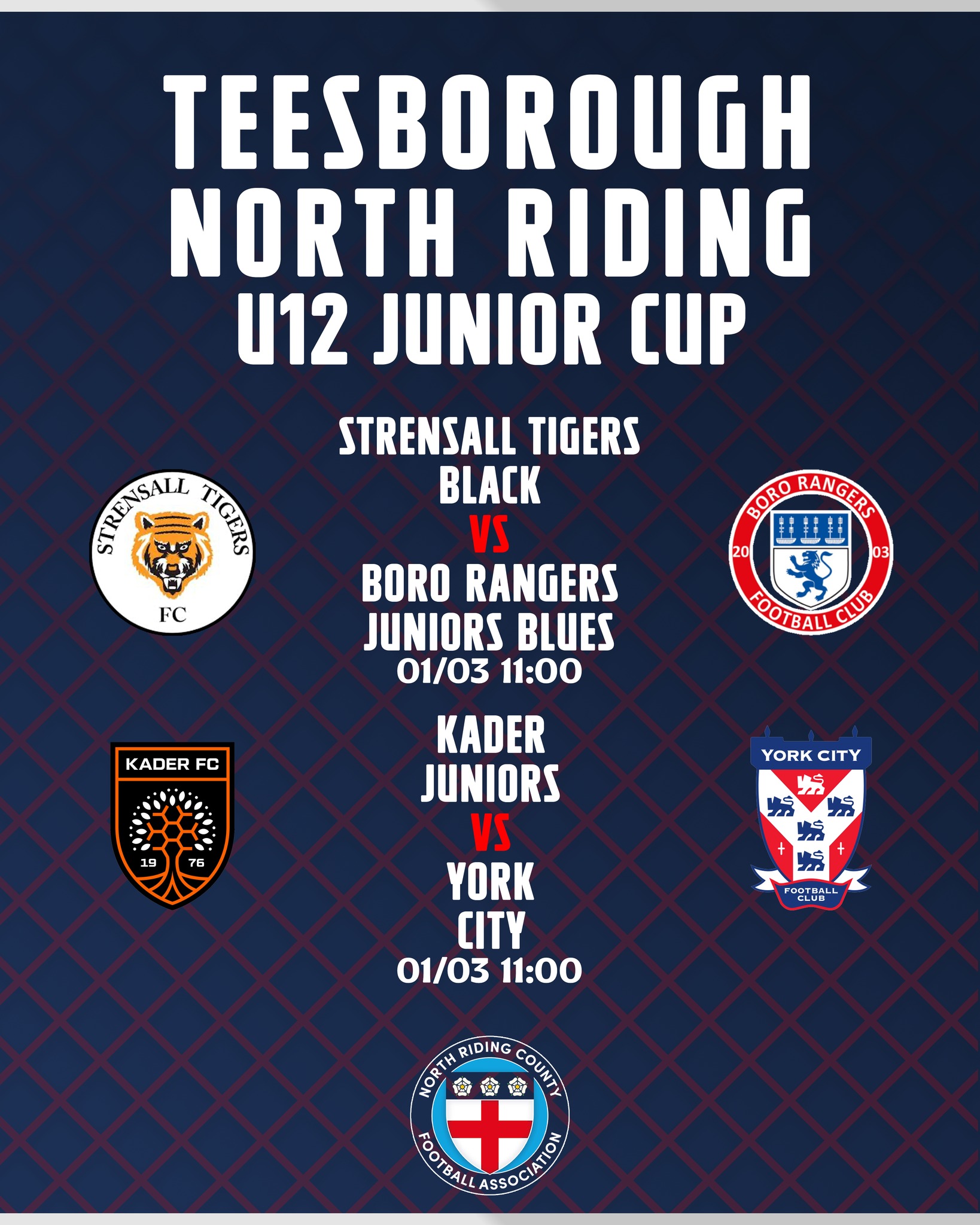 The draw for... - North Riding County Football Association | Facebook