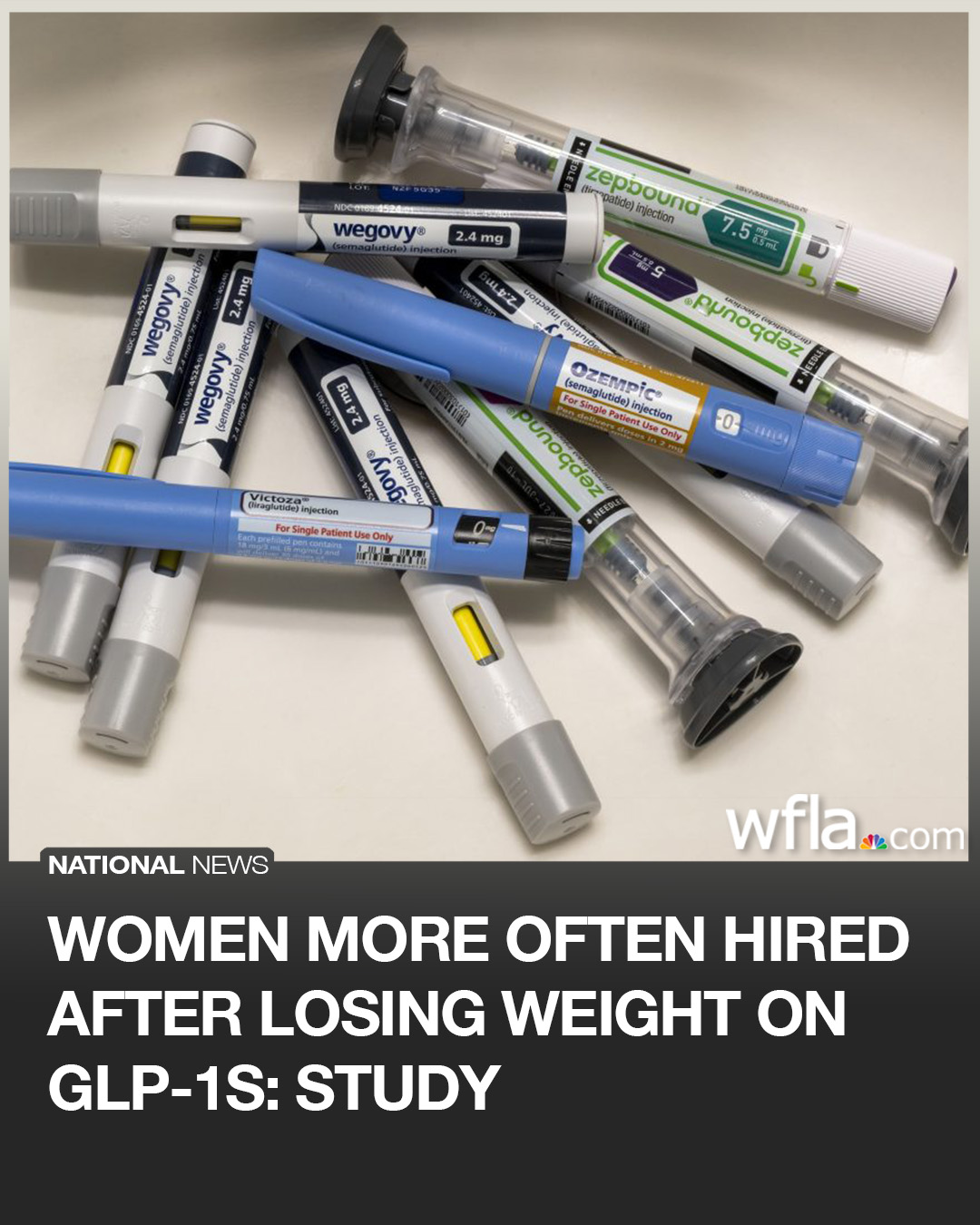 A recent study shows women who are on GLP-1s weren't just losing weight but also increasing their chances of getting hired at a new job. https://fox5sandiego.com/news/women-more-often-hired-after-losing-weight-on-glp-1s- study