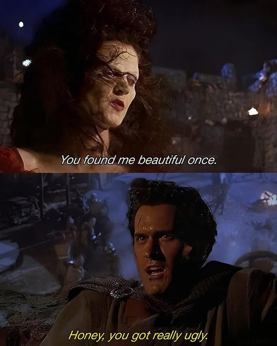 Nostalgic - The script was PERFECT. Army of Darkness was released 33 ...