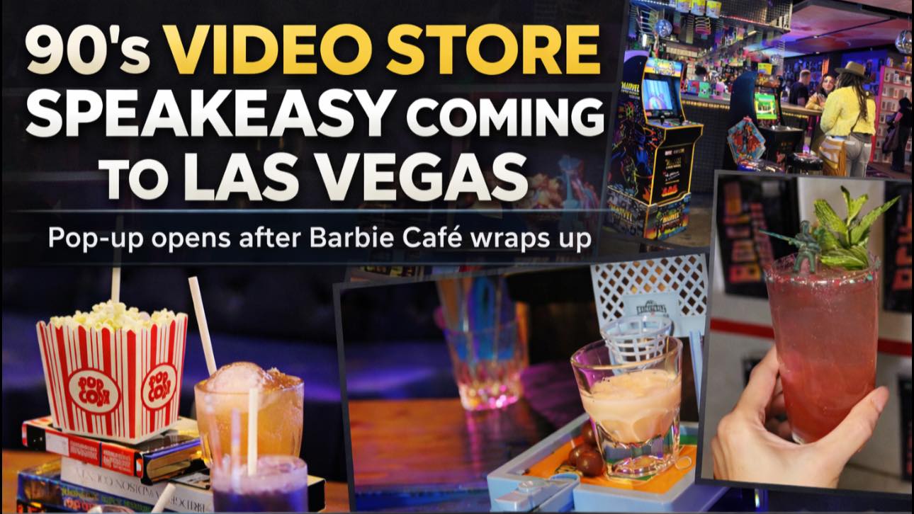 Las - 📼🍿 A 90’s video store speakeasy is officially coming to Las Vegas ...
