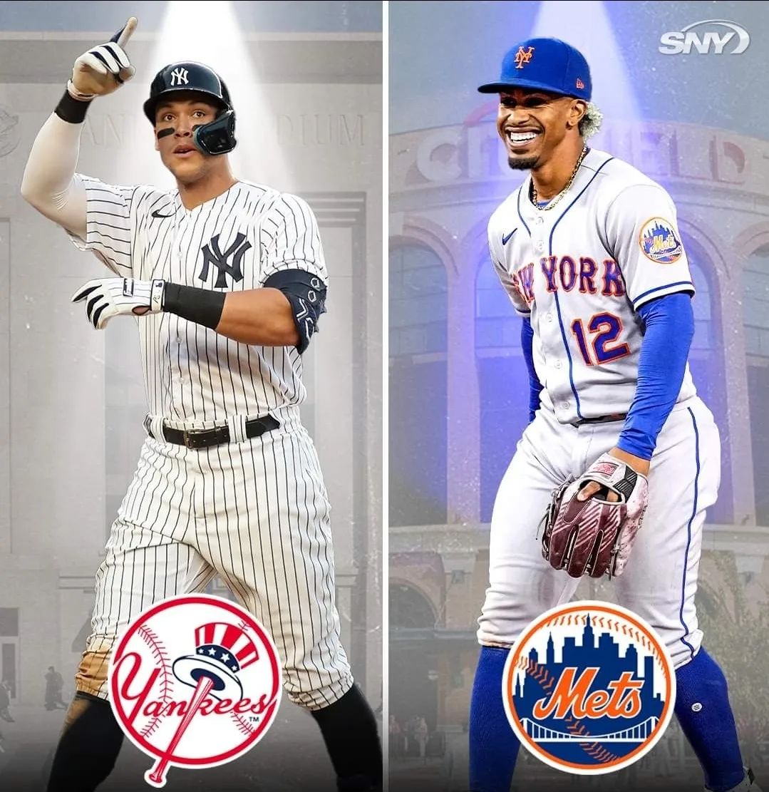 New York strong from Queens to the Bronx. 🚇⚾ The Subway Series