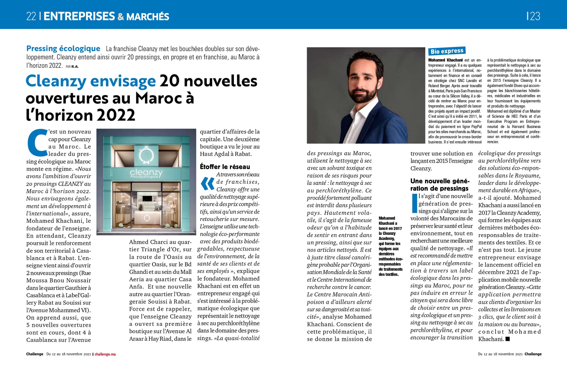 La franchise de pressings écologiques... - Cleanzy Pressing | Facebook