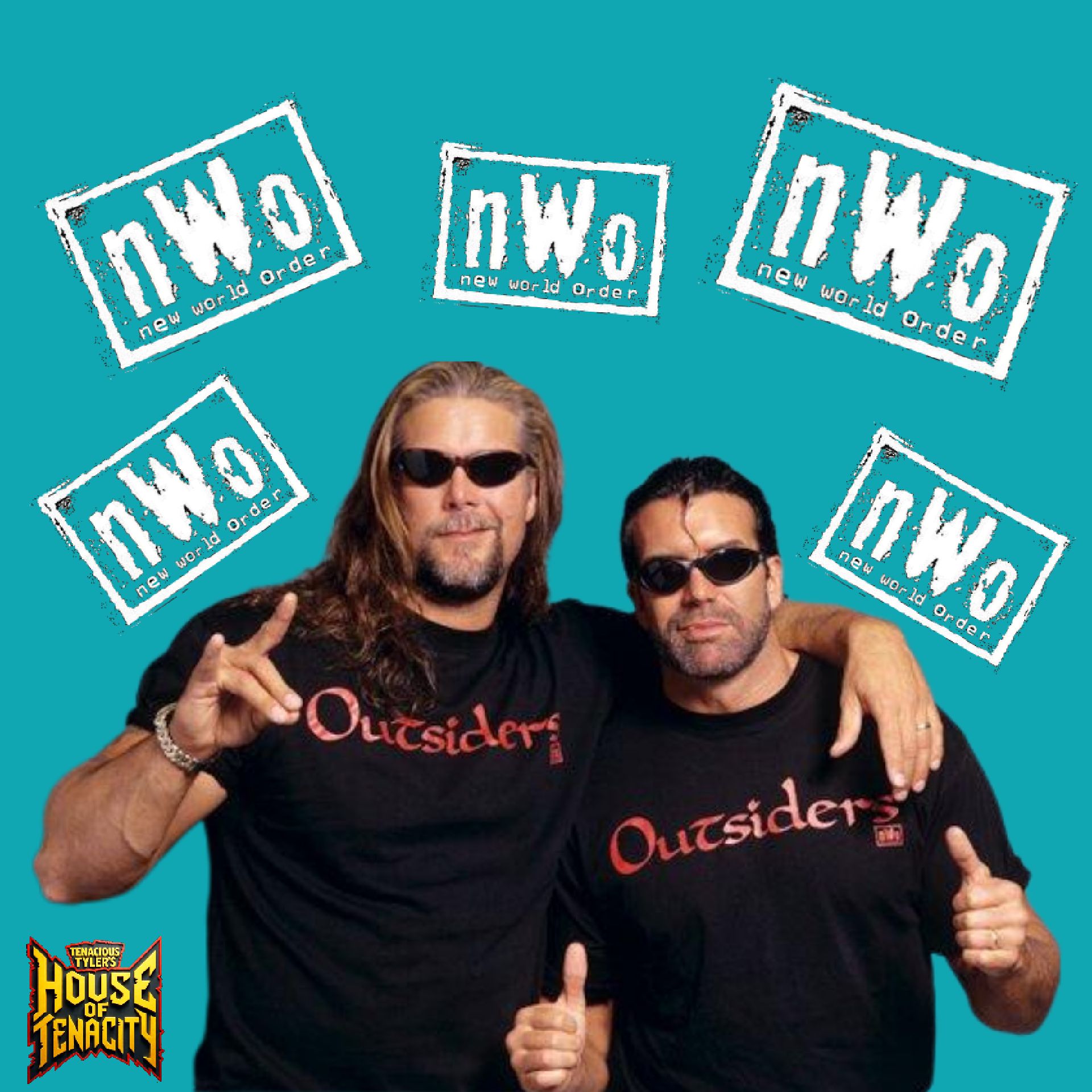 The Outsiders Kevin Nash and Scott Hall, nWo 4 life!