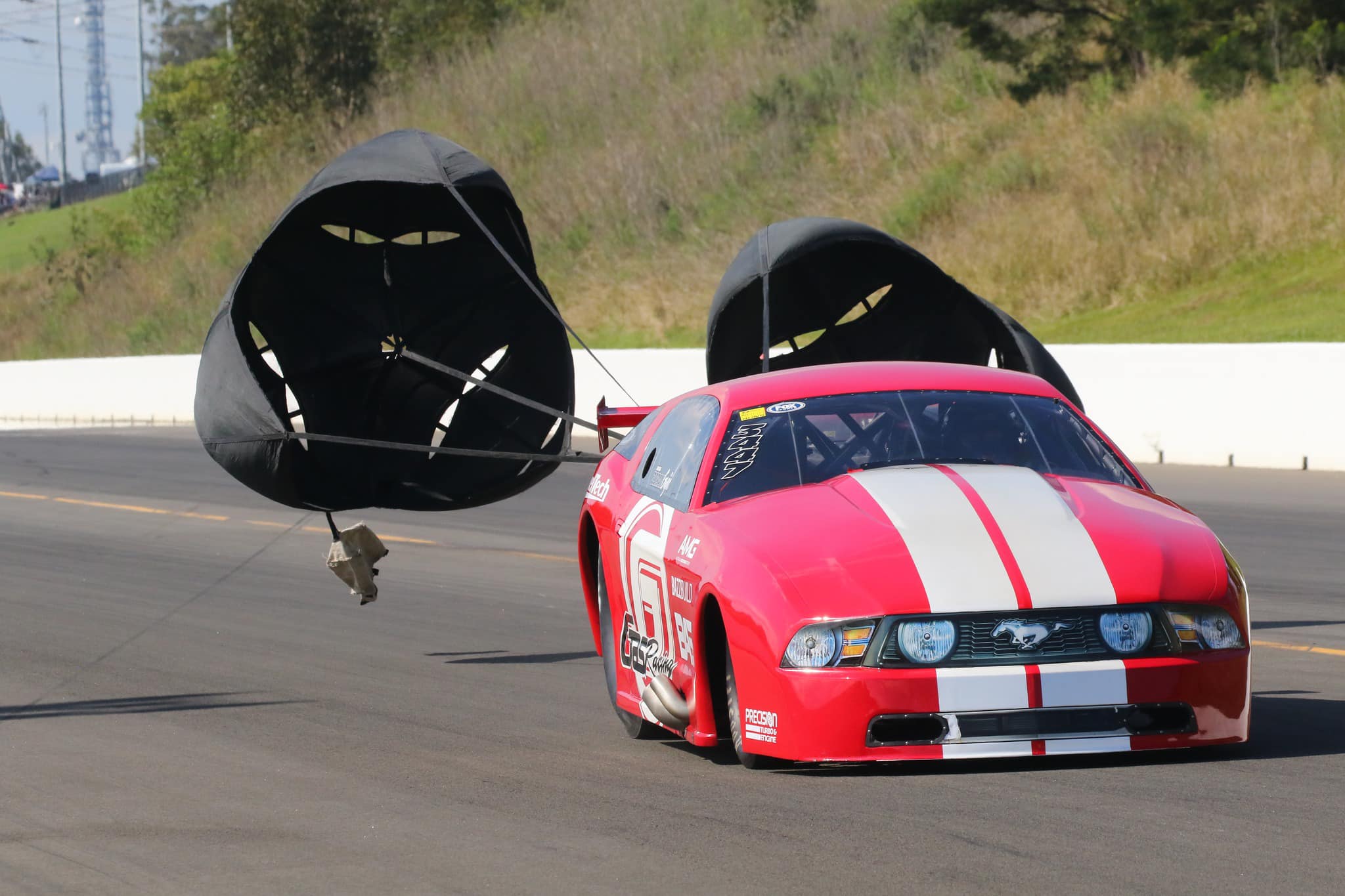 Zoran Gajic, takes the win... - ProMod Drag Racing Australia