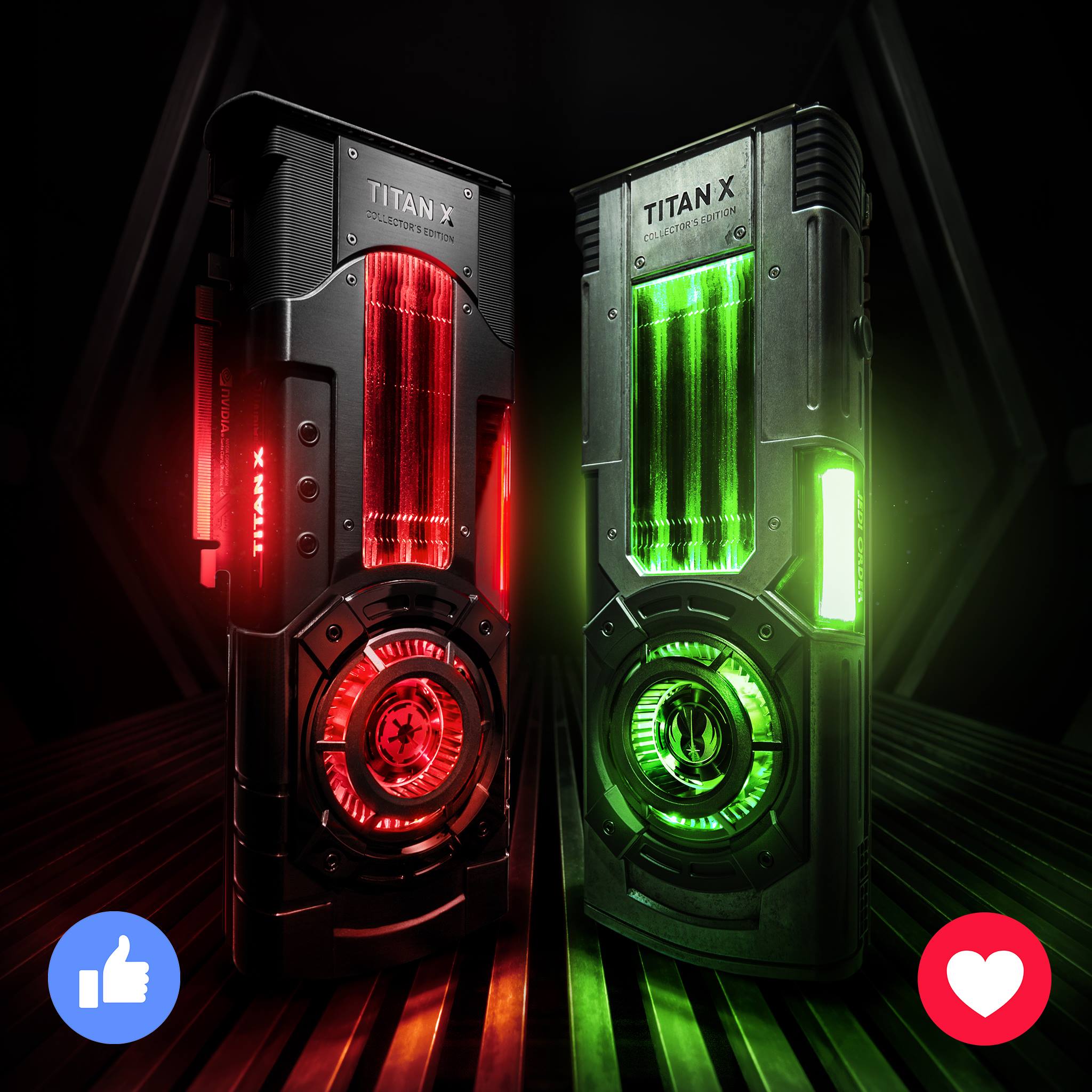 The #StarWars Jedi Order and Galactic Empire TITAN Xp Collector's