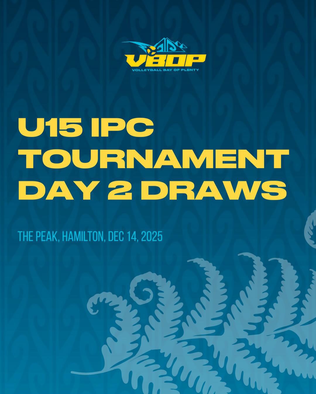 🏐 Day 2 of the U15 IPC... - Volleyball Bay of Plenty | Facebook