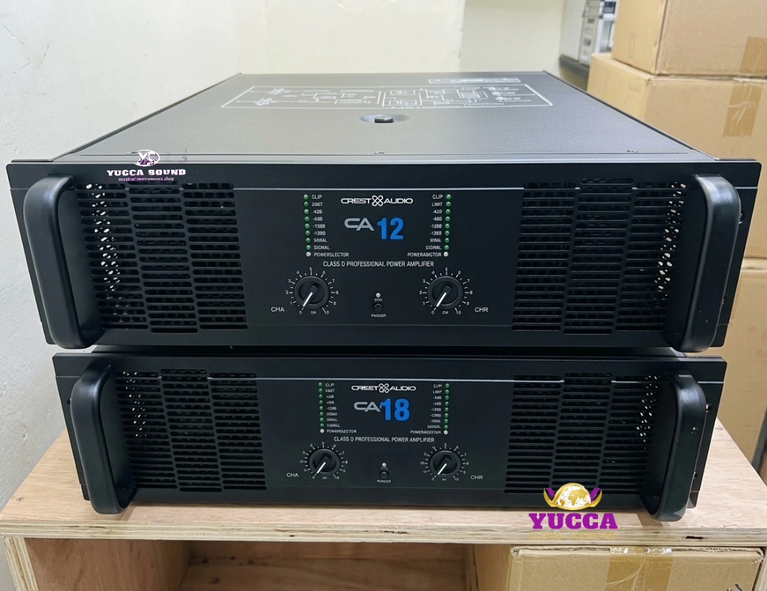 CREST AUDIO CA 9 Amplifier