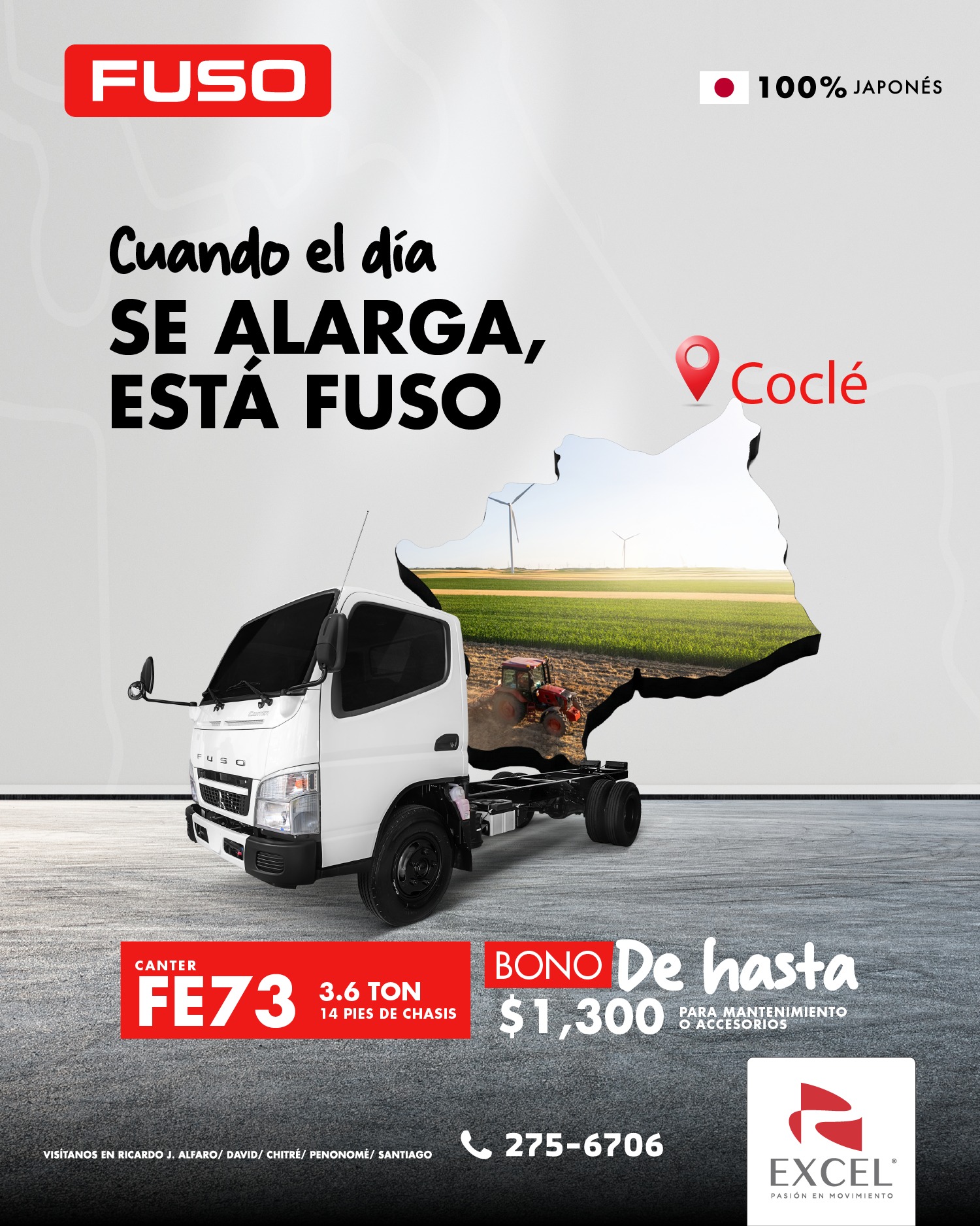 FUSO - Este enero, optimiza tu operación con el Fuso Canter FE73, una ...