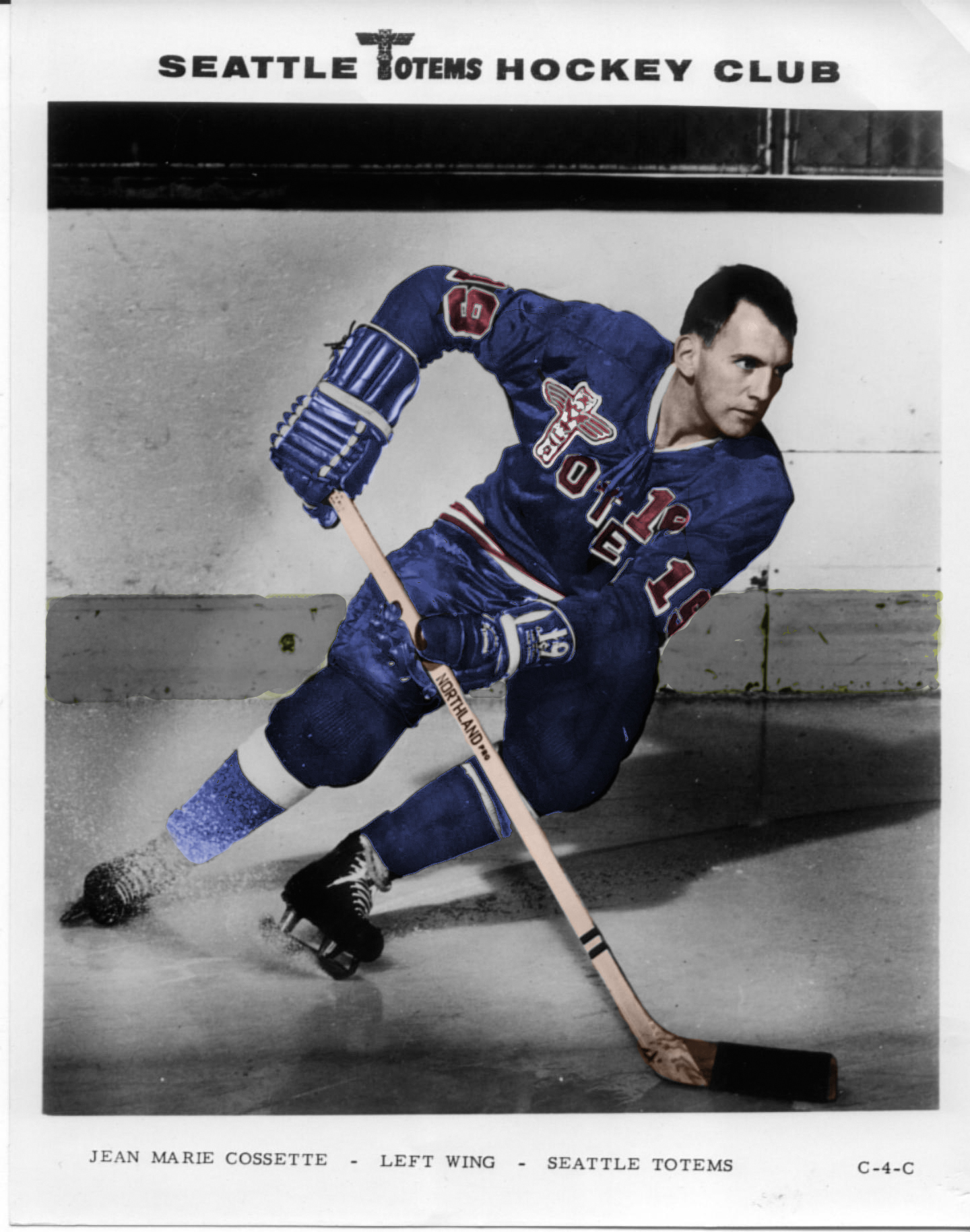 Seattle - A colorized photo of Jean-Marie Cossette. From Ste. Genevieve ...