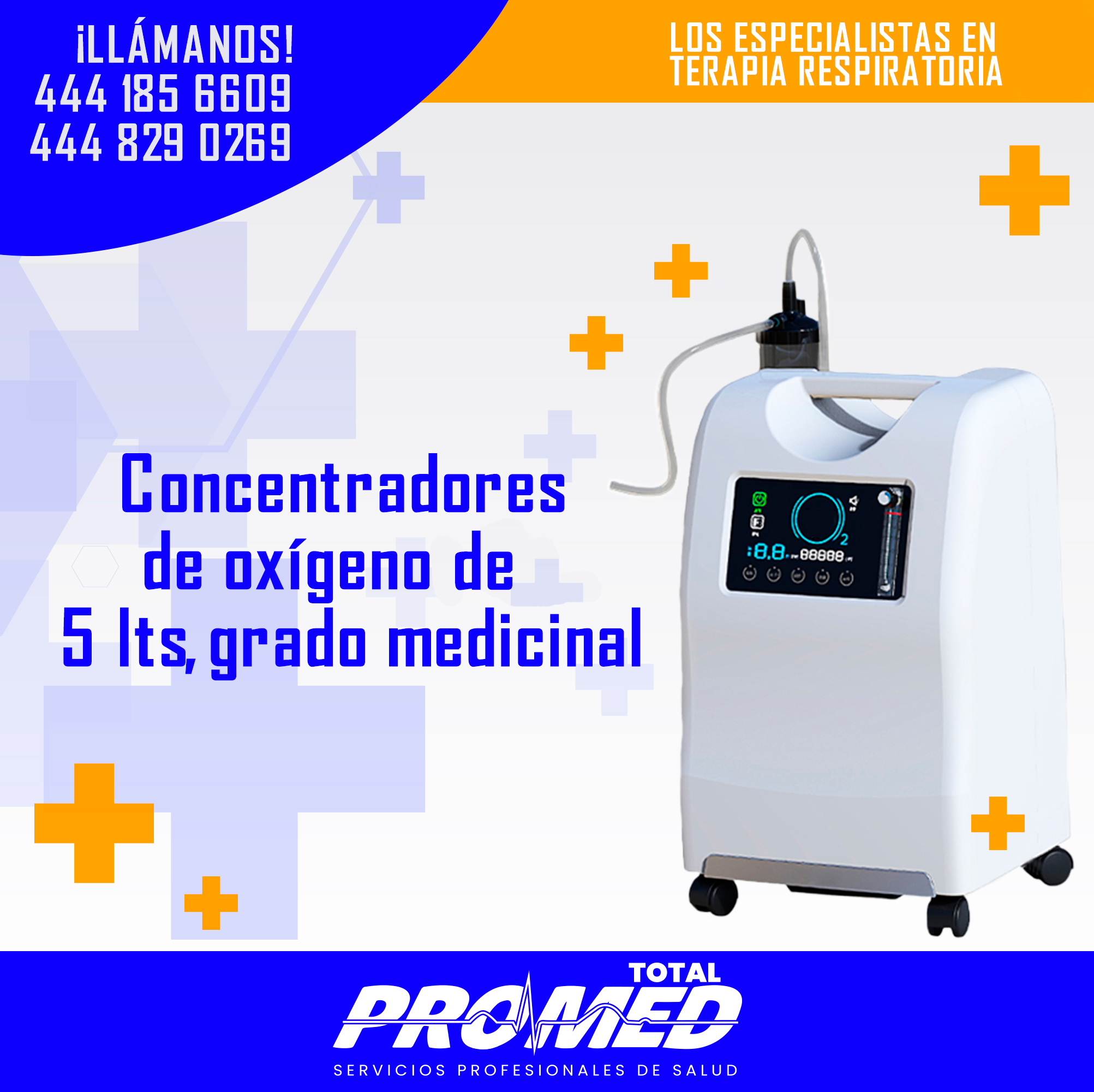 PromedTotal Slp - ☁ Proporciona oxigenoterapia con con... | Facebook