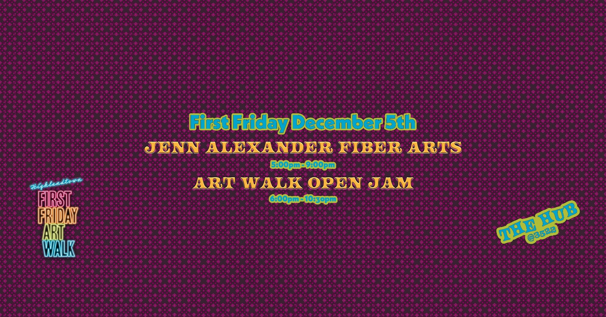 First Friday Jenn Alexander & Open Jam December 2025