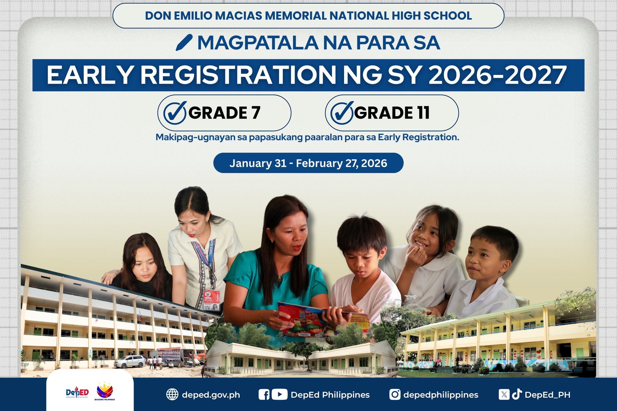 303263 - 📢 EARLY REGISTRATION FOR SY 2026–2027 IS NOW OPEN! ️ 📌 ...