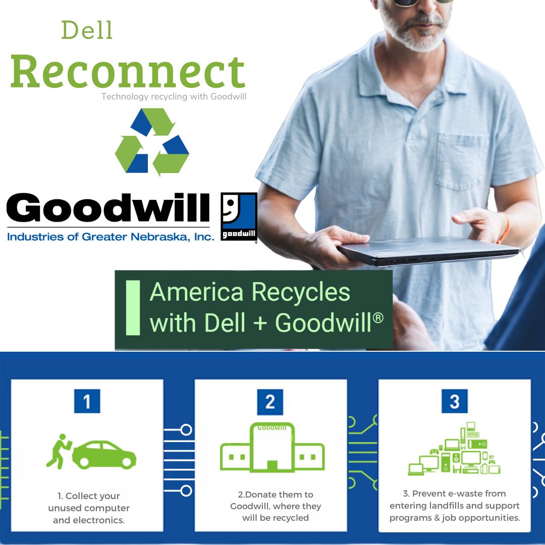 Goodwill - Your old tech powers new possibilities. Thanks to the Dell ...