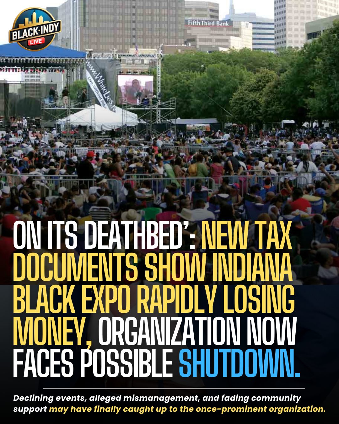 Black Indy LIVE - Indiana Black Expo is facing serious... | Facebook