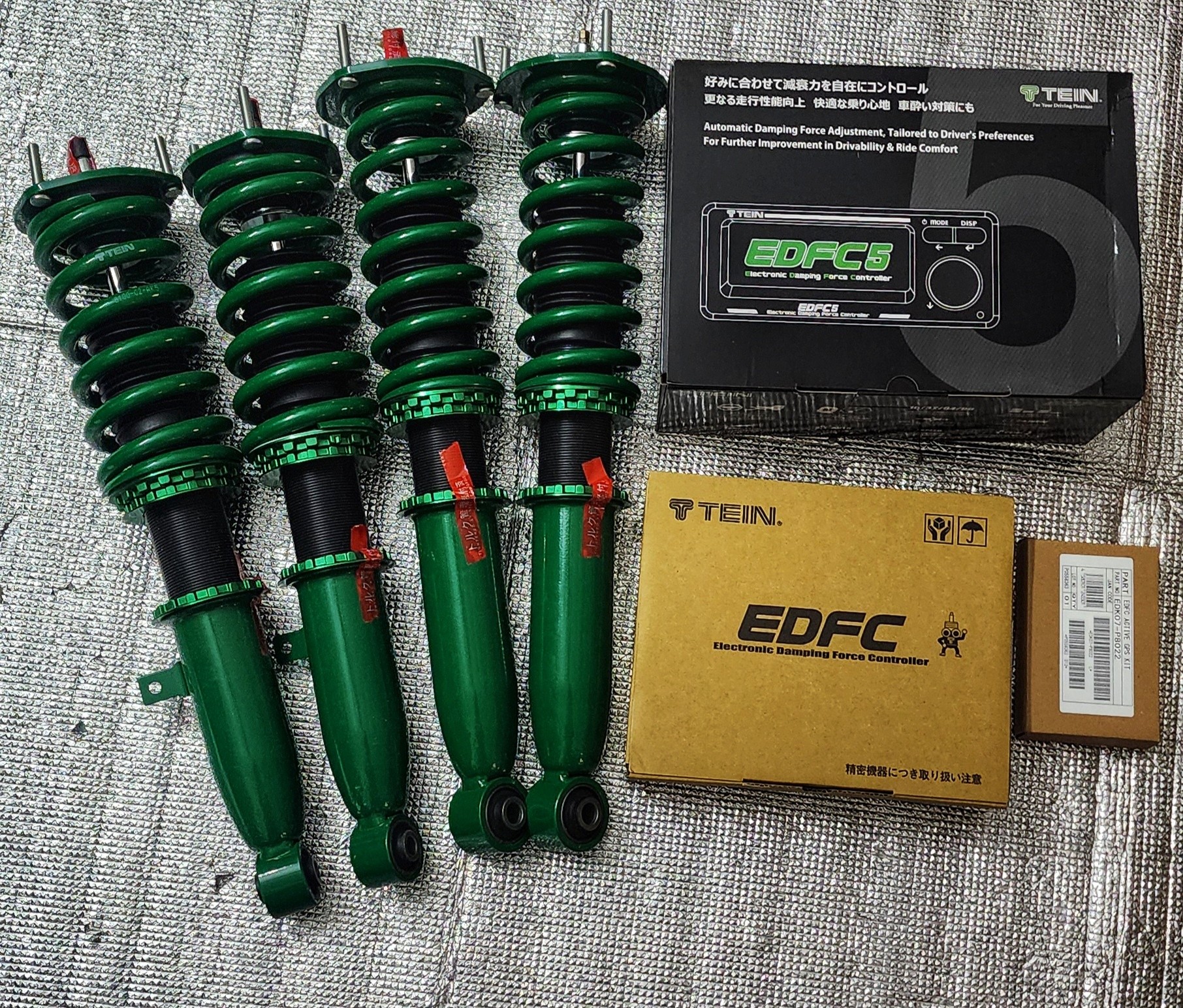 Tein FlexZ Damper kit Toyota Jzx90/100 VST80-C1SS3 EDFC5 with Gps