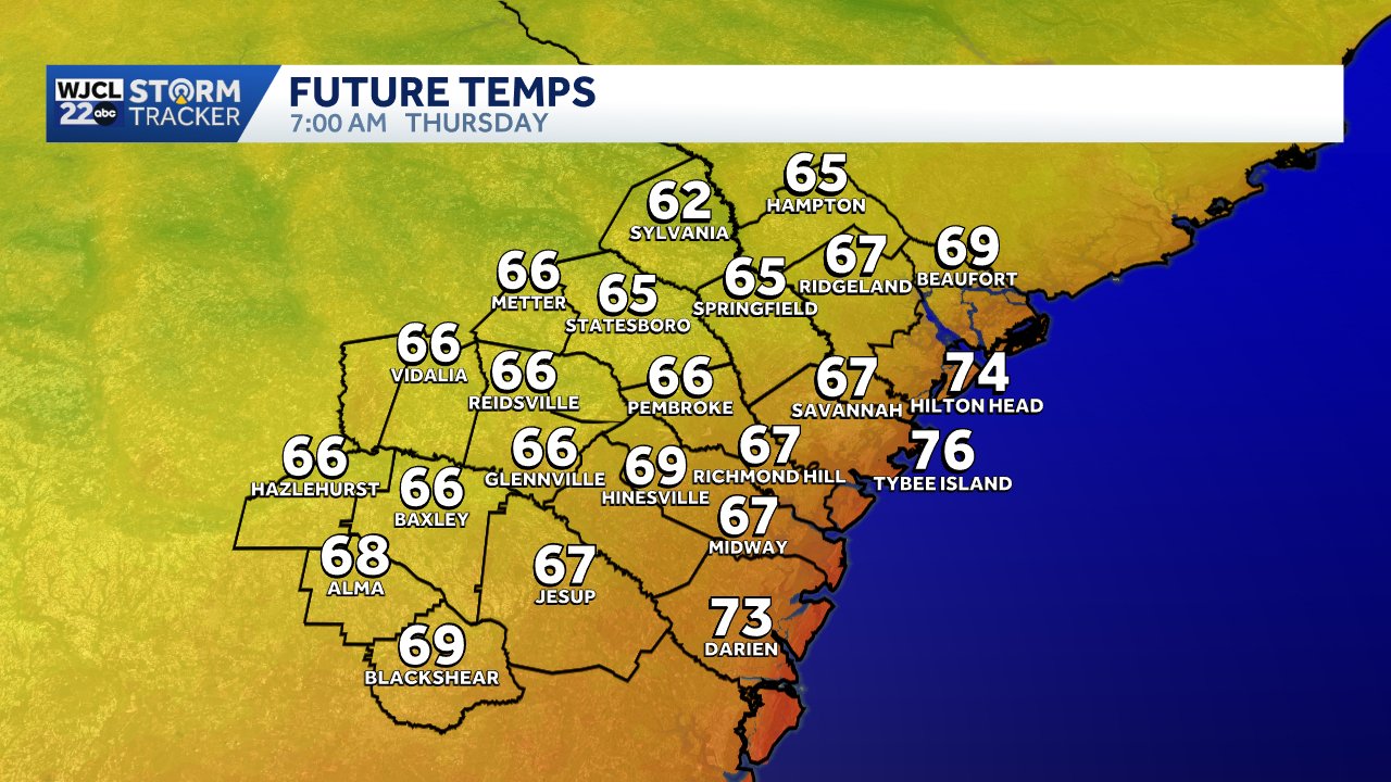 The coolest temperatures in more than 3 months arrive early