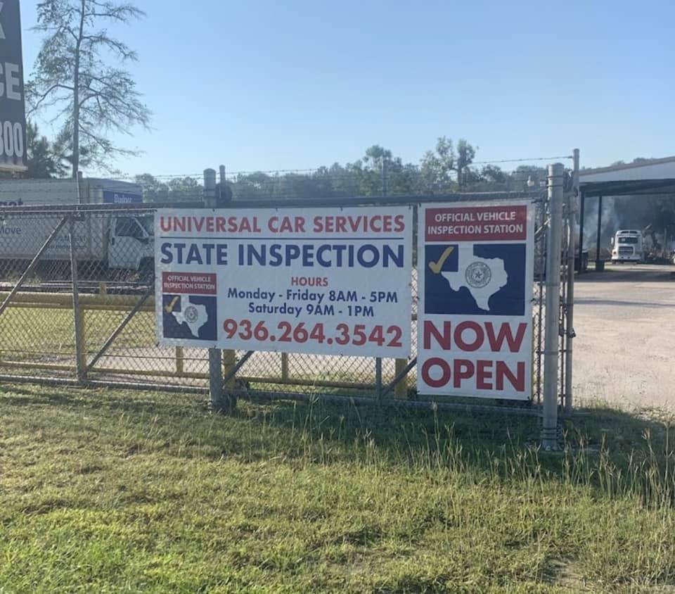 Universal Car Services and State Inspection | Cut and Shoot TX