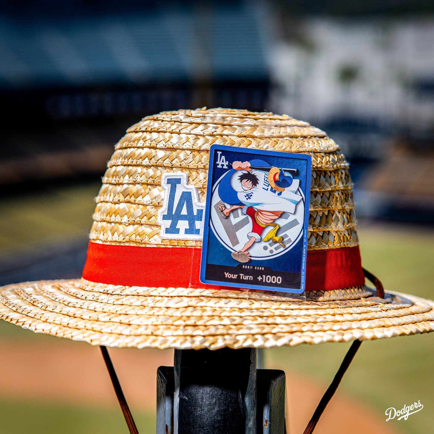 【現地入手】LA Dodgers Onepiece Night 麦わら帽子 Dodgers shares an up close look at their new One Piece night merch