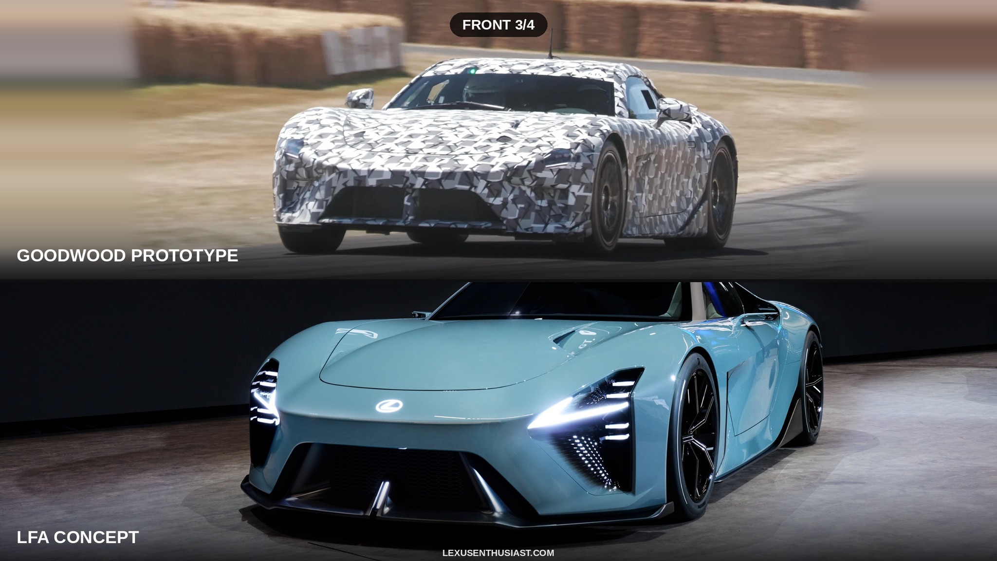 You know the LFR is going to look great when even the camouflaged